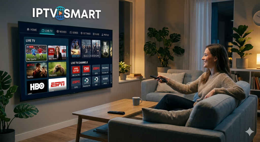 IPTV Smart TV Sverige – Hur du använder Nordic IPTV på alla enheter